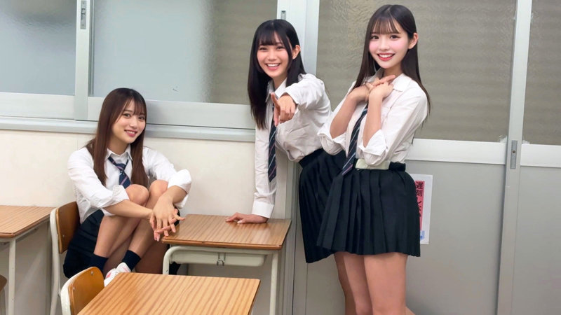 かりん＆める＆なぎさ 1枚目