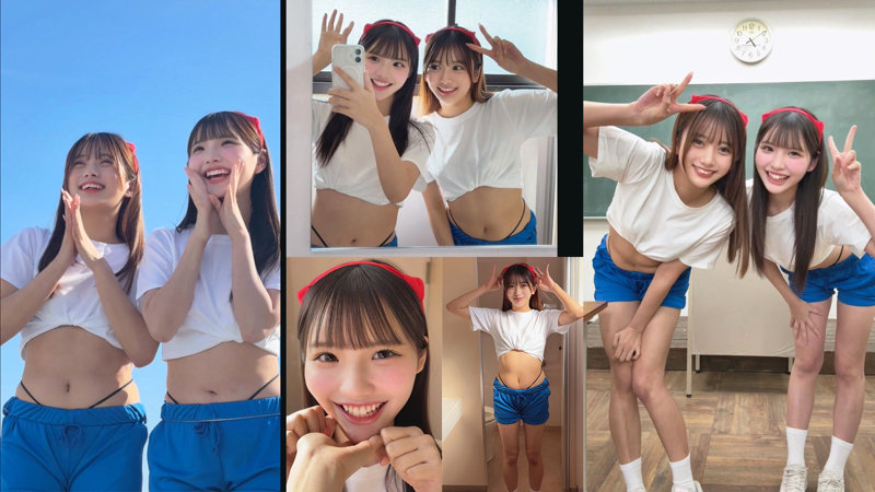 かりん＆める 1枚目
